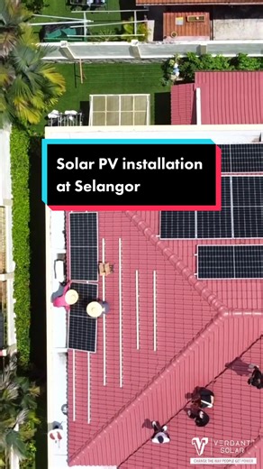 Power up your house with the sun ☀️ #verdantsolar #solarcompanymalaysia #sedamalaysia #solarmalaysia
