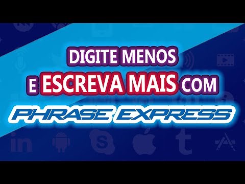 Digite menos e escreva mais com Phrase Express!