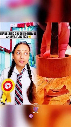 Impressing Crush Mother In Annual Function😍#schooldays#schoollife#comedy#viralshorts#dimplewali