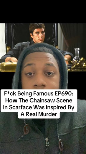 How The Chainsaw Scene In Scarface Was Inspired By A Real Murder #spooky #scary #fyp #terrifying #terrifyinghorror