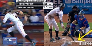 Dee Gordon smacked a single on a pitch that bounced off the dirt