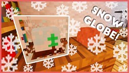Minecraft - How To Make A Working Snow Globe (Christmas) Minecraft Map
