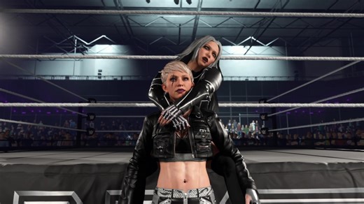 WWE2K宇宙系列：拉许·传奇&贾卡拉VS坏女孩（BCW）