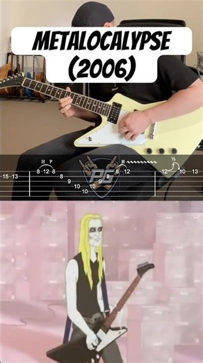 Duncan Hills Coffee Jingle (Part 2) - Dethklok (Guitar Solo Cover with TABS)