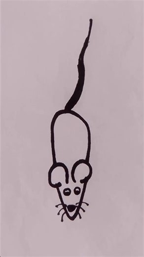 Easy simple rat drawing #easy #simple #rat #drawing