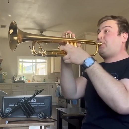 Harrisson Ball on The Compression Training System valves by Larry Meregillano 🔥🔥🔥 . BUY ONLINE: www.trumpetlegacy.com . The evolution of the CTS is here! . This is an idea that I have been toying with for a couple of years. With this tool, we will be able to create the same haptic feedback as playing the trumpet while exercising on the CTS. . The CTS valves will be an option that you can use with your existing CTS kits. The meter will sit in the holder and it is removable so that you can use 