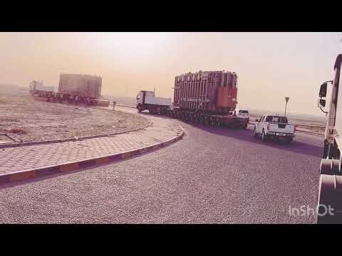 Heavy Lift work Transformer Loading