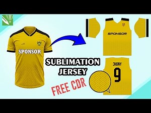 Jersey Vector Design | Sublimation Jersey | Free CDR
