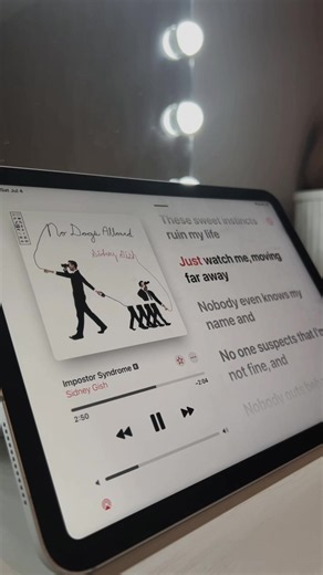 Imposter Syndrome x Sidney Gish #fyp #applemusic #songs #viral #moots?