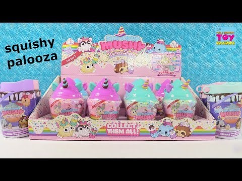Smooshy Mushy Unicorn Shakes Cup N Cakes Toy Squishy Unboxing | PSToyReviews