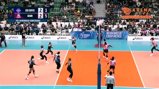 118K views · 308 reactions | The year-ending Premier Volleyball League Reinforced Conference opened with a bang Tuesday night, as ZUS Coffee turned back Akari in a gripping five-set battle, 24-26, 25-23, 17-25, 25-24, 15-7, at the Ynares Center in Montalban. #ReadMore about it here  https://www.pvl.ph/news/no-imports-no-problem-as-locals-deliver-in-zus-coffee-akari-thriller  the highlights of the game right here  | Premier Volleyball League | Facebook