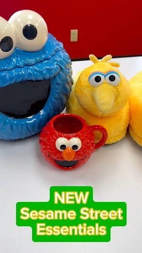 Sesame Street fans, rejoice! Our new collection launches today! #sesamestreet #productlaunch #homegoods #elmo | Fun.com