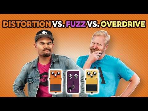 Distortion vs. Overdrive vs. Fuzz, What’s the fuzzing difference?