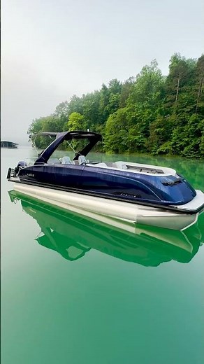 Luxury Meets Power in this Custom Tritoon Boat ‪@MercuryMarine‬