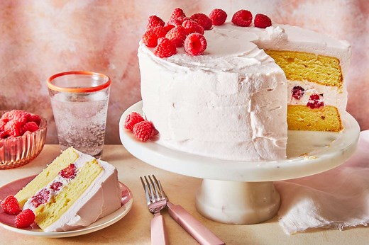 Lemon Raspberry Cake