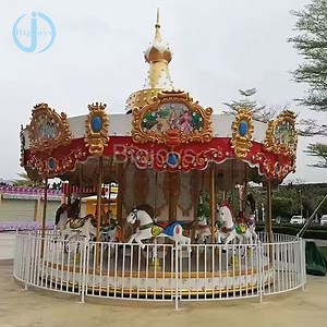 [Hot Item] Hot Sale Electric Carousel Horse Ride /Amusement Used Merry Go Round