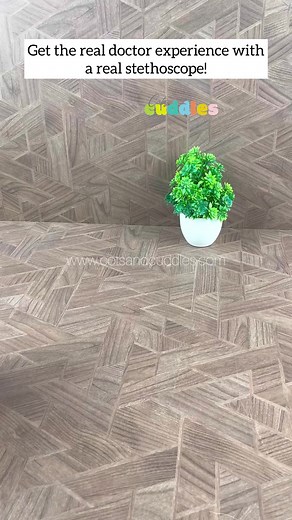 11K views · 113 reactions | Everyones fav Doctor set is here ! The best part, ours comes with a REAL stethoscope for the real experience! And more premium build tools for the perfect experience The set offers, a complete collection of doctors essentials to nurture your kiddos curiousity, learning skills and facilitates confidence!#reel #reelinstagram #toystagram #toys #doctor #set #for #kids | Cots & Cuddles | Facebook