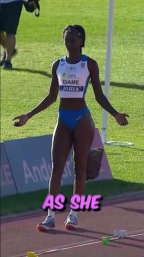 Unbelievable Long Jump by Fatima Diame! #AmazingAthlete #LongJump