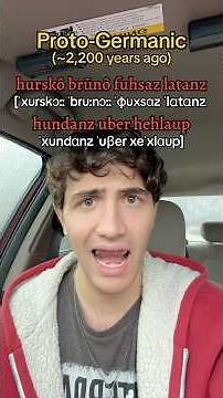 The Evolution of English in a Single Sentence!