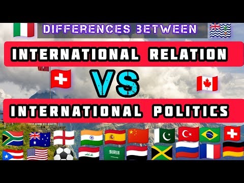 INTERNATIONAL RELATIONS vs INTERNATIONAL POLITICS Explain The Difference Between
