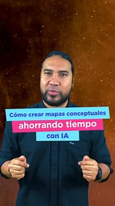 Profe, conoce cómo crear mapas conceptuales ahorrando tiempo con IA. Si quieres saber más sobre cómo la IA te ayuda a ahorrar tiempo y lograr todos tus objetivos como profe, regístrate en la Masterclass: Cómo diseñar recursos educativos con inteligencia artificial. Comenta "Inteligencia" y te enviaremos el enlace de inscripción. 📅 Cuándo: 02 de octubre ⏰ 5:00 p.m. 🌐 100% Online y Gratuita | Magisterio