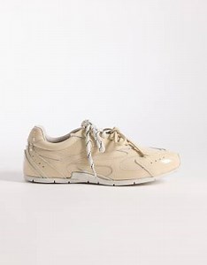 Bronx Myr-aa trainers in patent butter yellow | ASOS