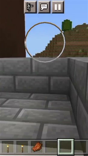 Minecraft_swimming_pool_ house_#minecraft #home #shorts