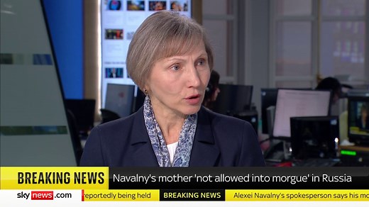 1.9K views · 27 reactions | 'Do you have a word for Alexei's mother who has gone to try to retrieve the body of her son and has been stopped?' Wife of former Russian FSB agent, Alexander Litvinenko, Marina Litvinenko says "I don't know how she's doing this" Russia-Ukraine latest ➡️ https://trib.al/o78Ileh  Sky 501 and YouTube | Sky News | Facebook