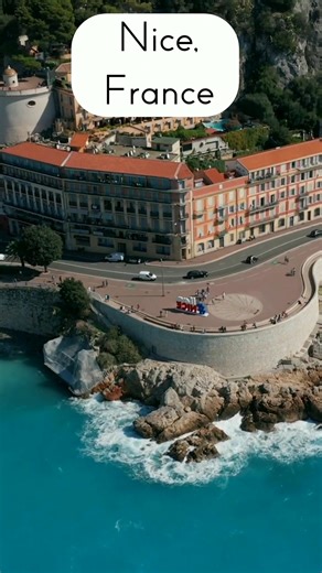 Fun and interesting Facts about Nice, France #nicefrance #nicefrance🇨🇵 #france #traveltiktok #dronevideo #flyover #discovertheworld #didyouknow #virtualtour #travellife #travelvlog #scenic #nicecity #mediterraneansea