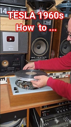 60s Tesla Turntable: Restoration & Modern Audio Upgrade!