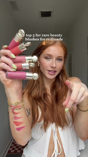 Top 5 Favorite Rare Beauty Blushes for Redheads