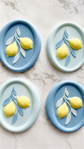 Three Toned Lemon Wax Seals… yes or no!?
