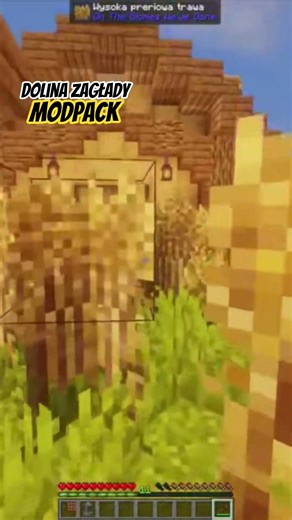 Modyfikacja Balm Minecraft w Dolinie Zagłady! #minecraft #shorts