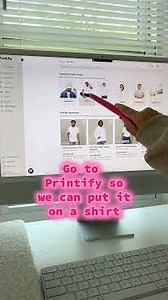 👇🏼 Step By Step in Caption Below! 🙌🏼 How Print On Demand Works with Printify: 1