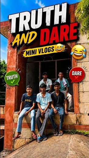Truth & Dare 😅 | Mini Vlog #shorts #minivlog #ashortaday #vlog