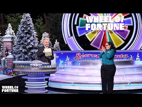 Angela Ends Our Secret Santa Holiday Giveaway with a Massive Win | Wheel of Fortune