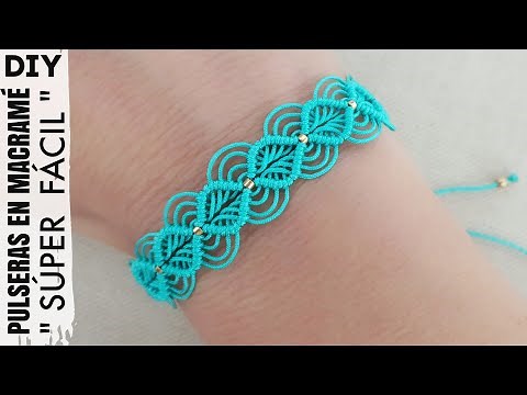 DIY COMO HACER PULSERAS FÁCIL Y RÁPIDO | PULSERAS DE HILO EN MACRAMÉ