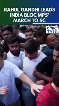 Rahul Gandhi, Priyanka Gandhi & INDIA Bloc MPs March To Supreme Court, Petition Planned | N18S