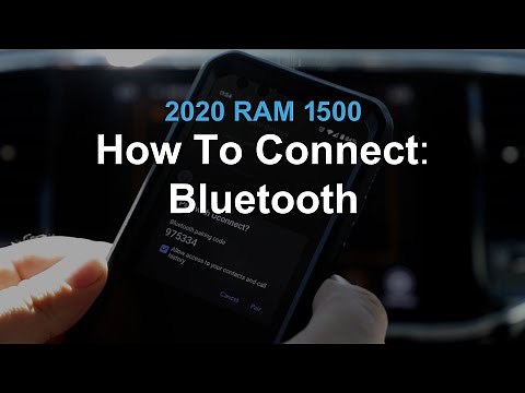 2020 RAM 1500 | How to Connect Via Bluetooth | Rairdon Automotive Group