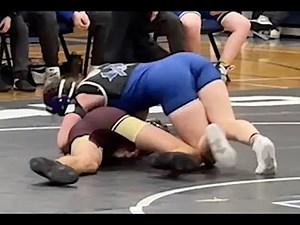 Another girl pins boy at wrestling