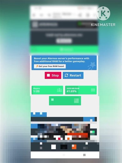 aternos server 24×7 🤫 #shorts