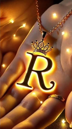 R Name Status Wallpaper #love #name #trendingshorts