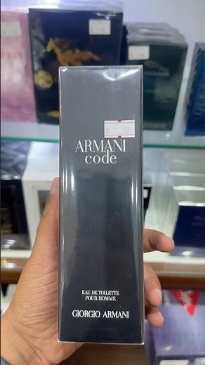 Armani Code 125ml – Original Sealed Box Look 🖤