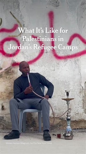 The largest portion of Palestinian exiles is in Jordan on Israel’s eastern border — more than 2.3 million registered refugees in all, a population slightly larger than that of the Gaza Strip. Many still reside in Jordan’s 10 official United Nations Relief and Works Agency for Palestine Refugees (UNRWA) camps, or three unofficial camps. The history of these refugees is one of longing for a homeland — a palimpsest written and rewritten with each new wave of arrivals. The photographer Moises Saman