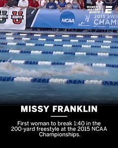 The NCAA Swimming & Diving championships started Wednesday 🏊‍♀️ Who will own the next record-breaking performance? 🤩 | espnW
