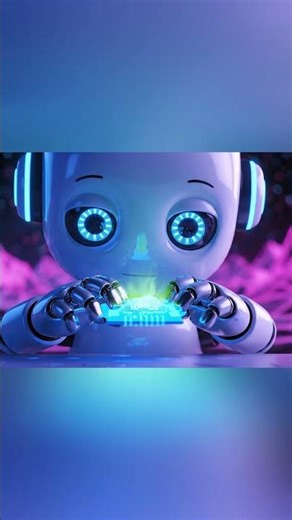 ASMR | This Cute Robot is BUILDING a Microchip! 🤖 #Animation #Satisfying #ias