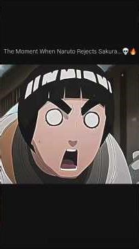 the movement when naruto rejects sakura 💀🔥 #shorts #trending #explore #anime #sakura #naruto
