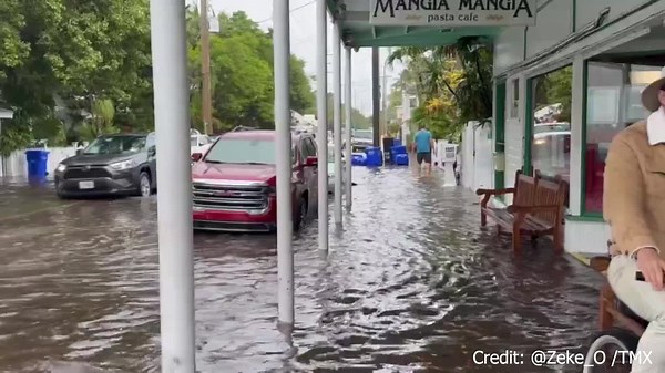 Storms flood Key West, shatter daily rainfall record