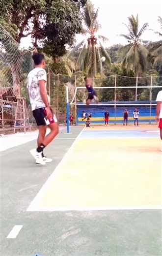 Wow, this WIRO SABLENG's spike shot is so hard #shorts #video #volleyball #viral #volleyball #fyp