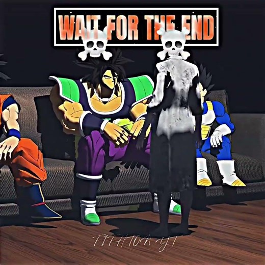 Goku , Vegeta , broly Vs Sadako🥶 🔥